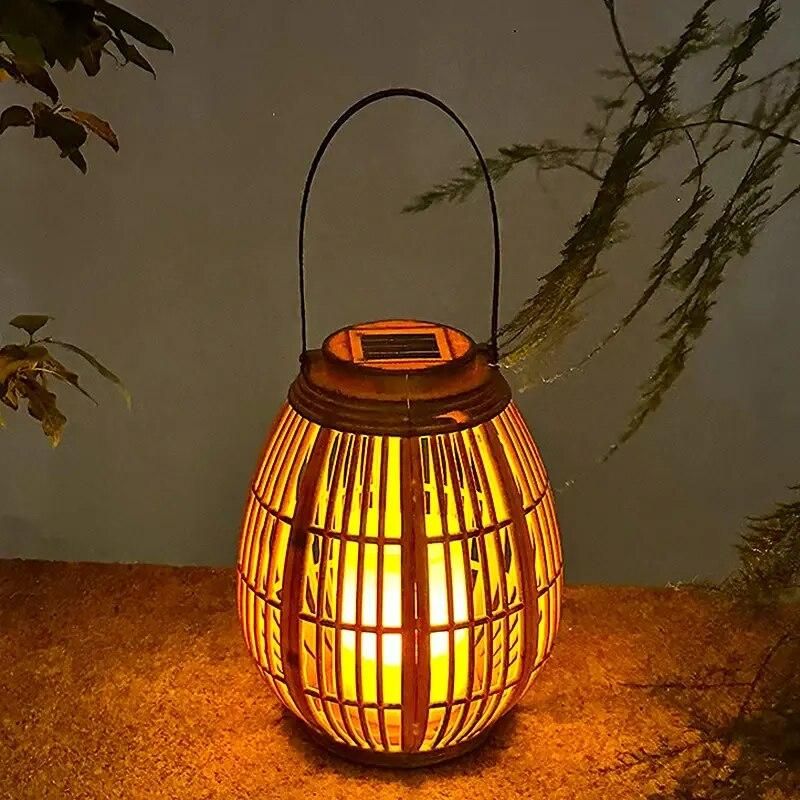 Solar Bamboo Lantern